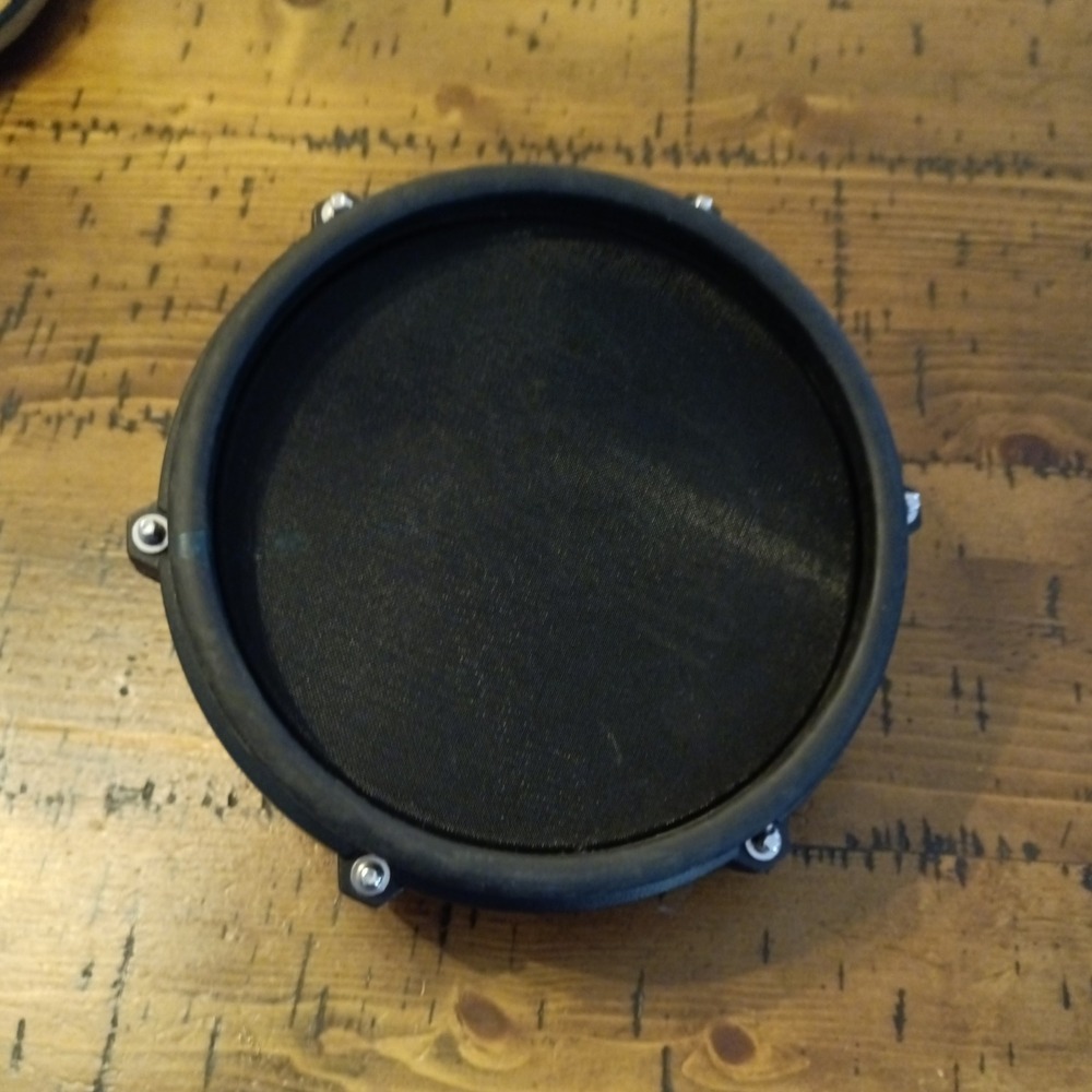Alesis 8 Inch Mesh Drum Pad Replacement for Electronic Nitro Drum Kits Black a4